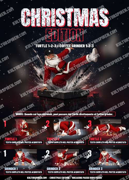 Poster di Natale – Christmas Edition 50×70 stampato – anteprima, testo in Italiano