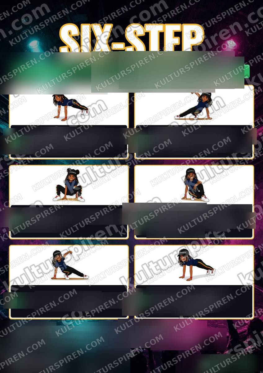 Póster África – Six-step 50×70