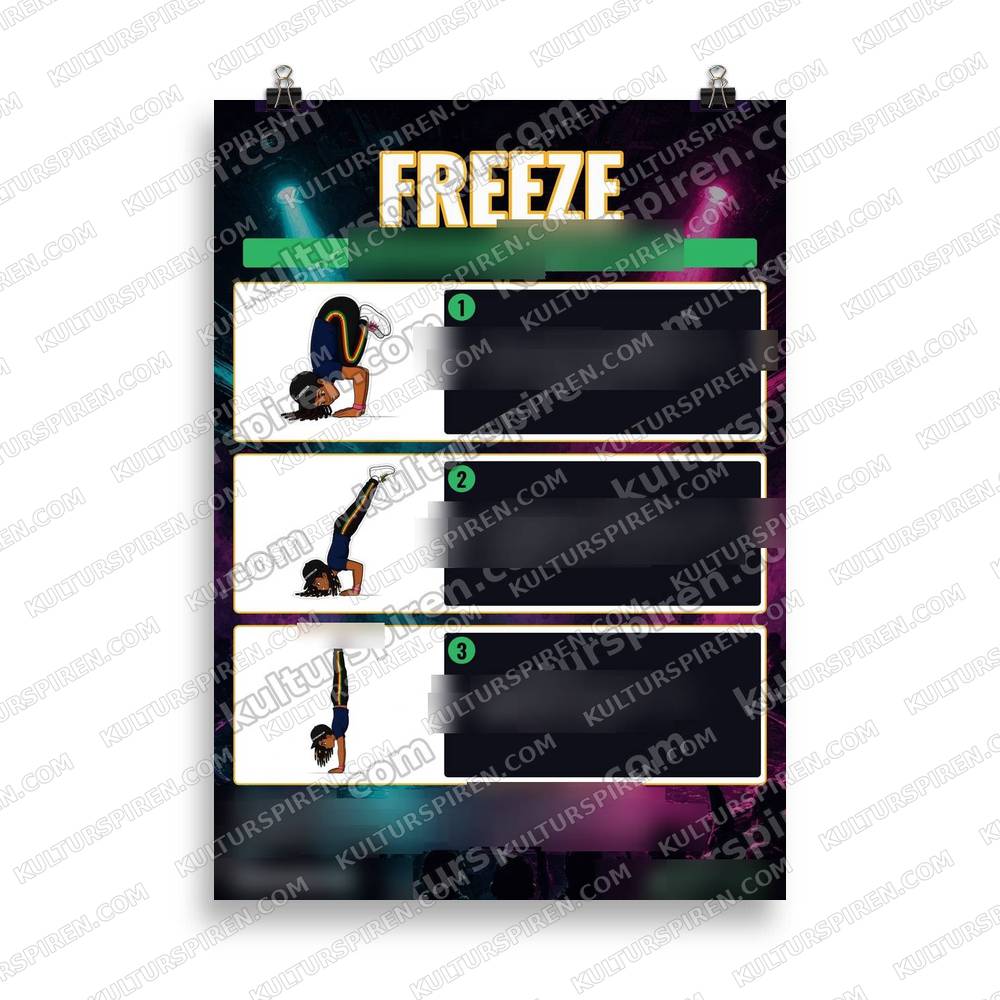 Plakat Afrika – Freeze 50x70 – plakat på vegg