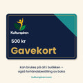 Gavekort fra Kulturspiren – 500 kr