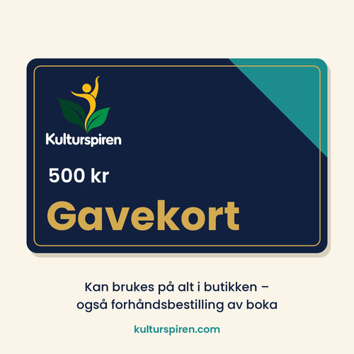 Gavekort fra Kulturspiren – 500 kr