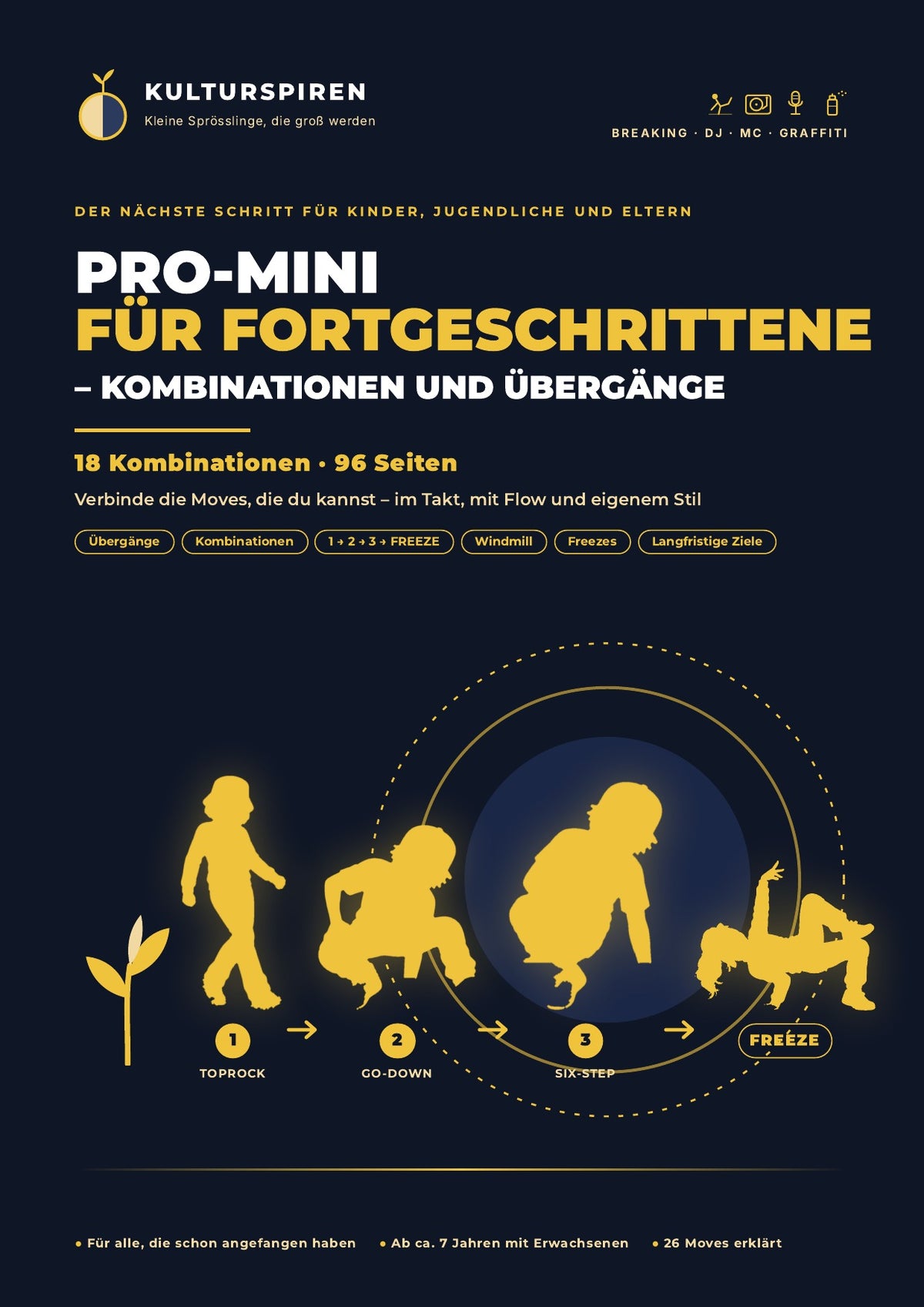 PRO-MINI for viderekommende – kombinasjoner og overganger: forside (tysk)